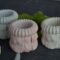 Tricot - Piccolo vaso in gesso ceramico