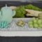Giardino Zen- Vassoio in gesso con piante grasse (candele)
